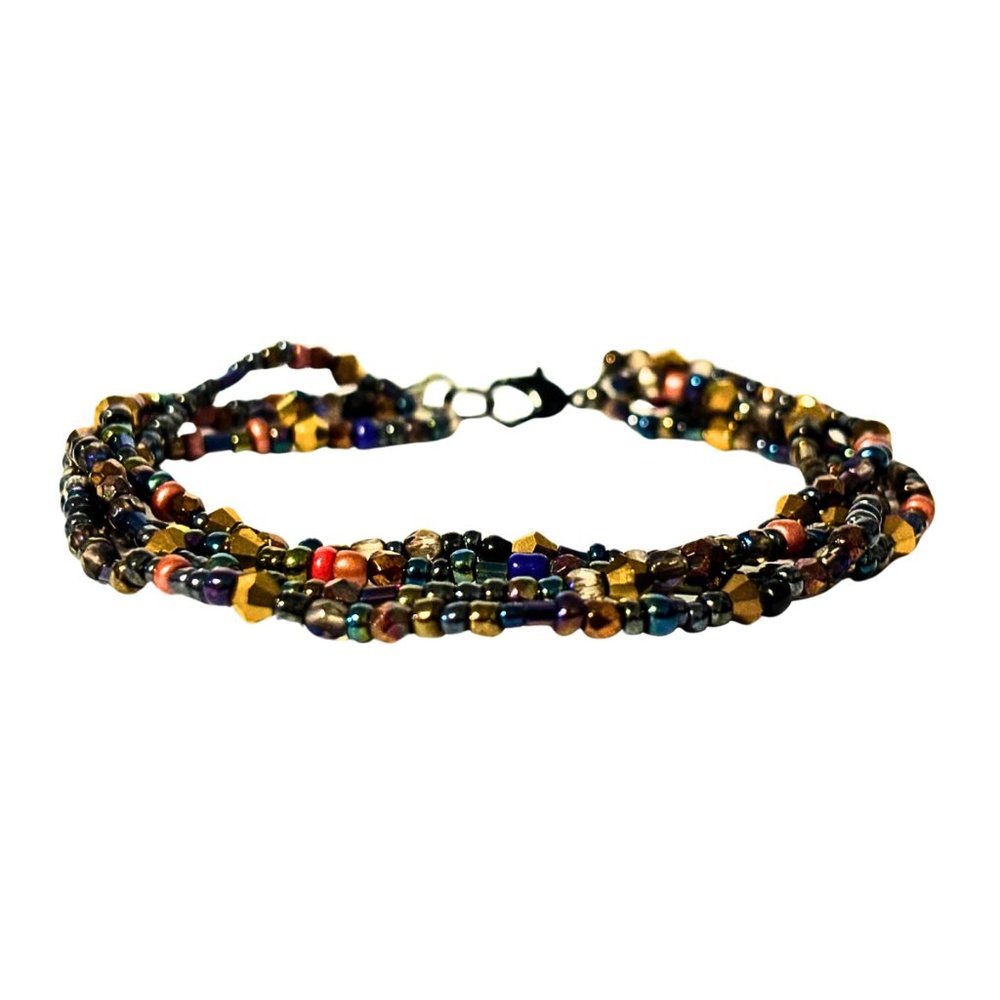 Resort Wear Beaded Stretch Bracelet
